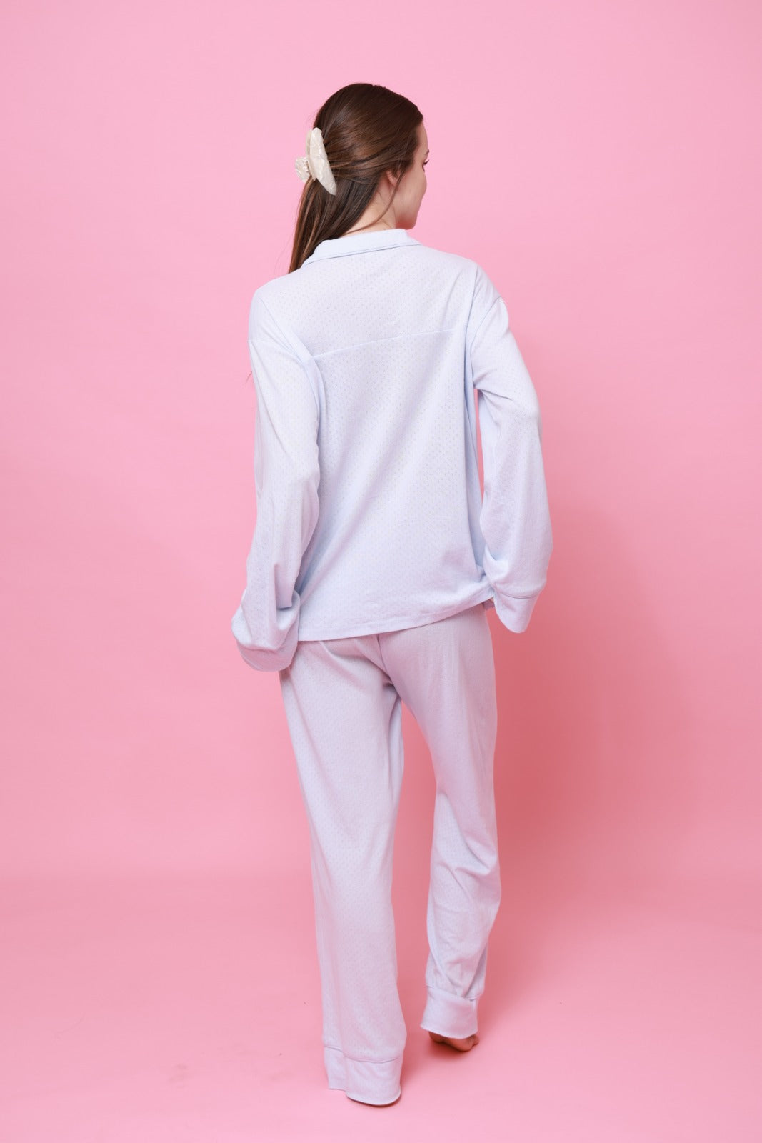Cotton Candy Blue Oversize Pants PJ