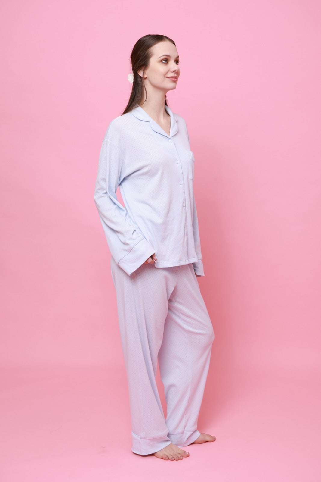 Cotton Candy Blue Oversize Shirt PJ