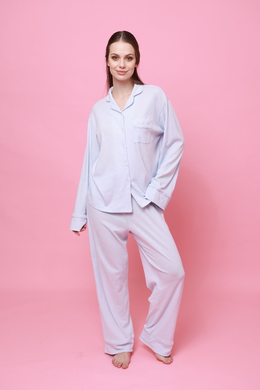 Cotton Candy Blue Oversize Shirt PJ