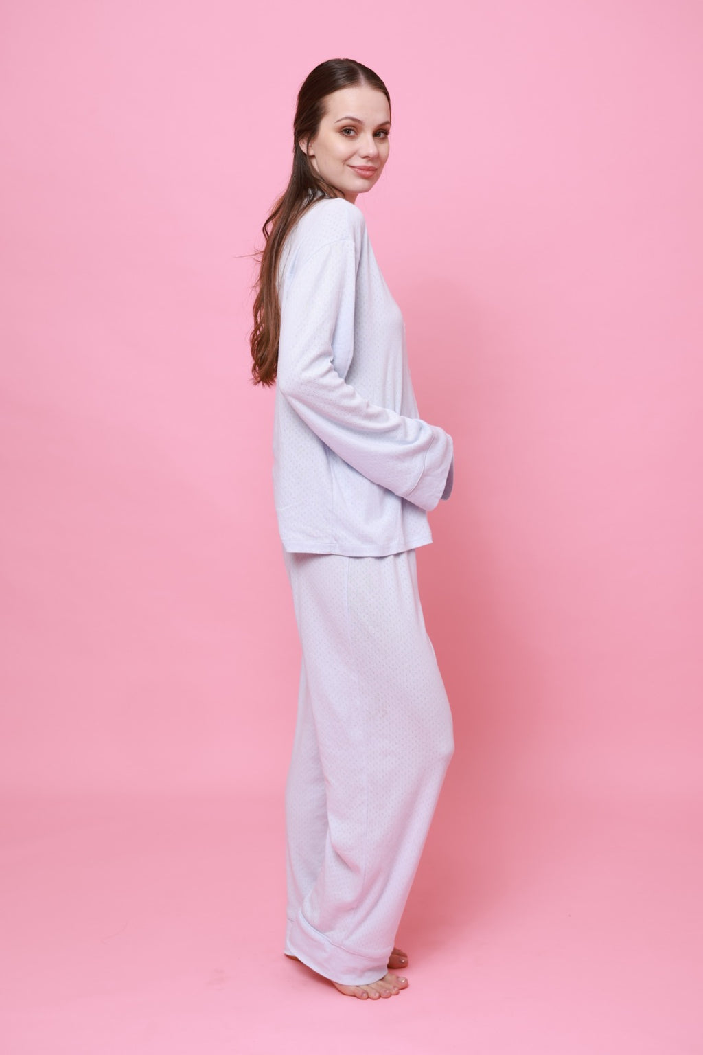 Cotton Candy Blue Oversize Shirt PJ