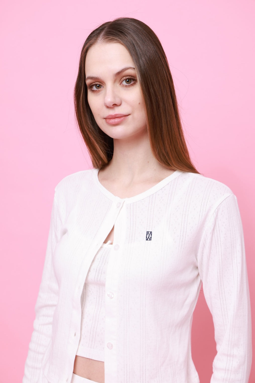 Cozy White Heart Shirt PJ