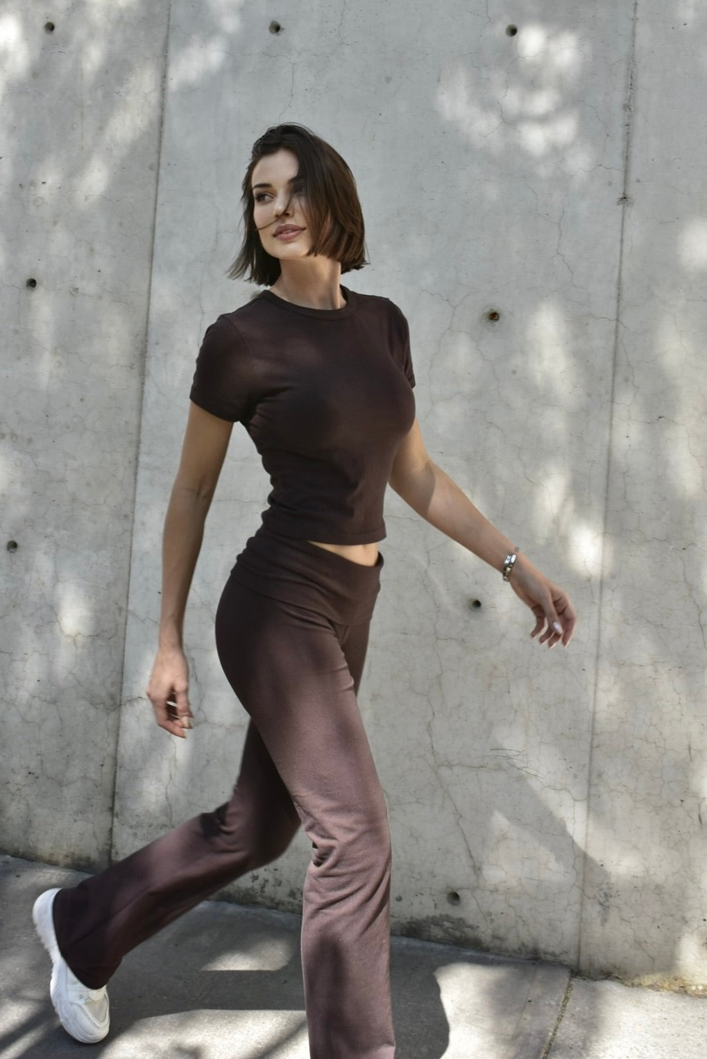 Camiseta clásica Emma - Marrón capuchino