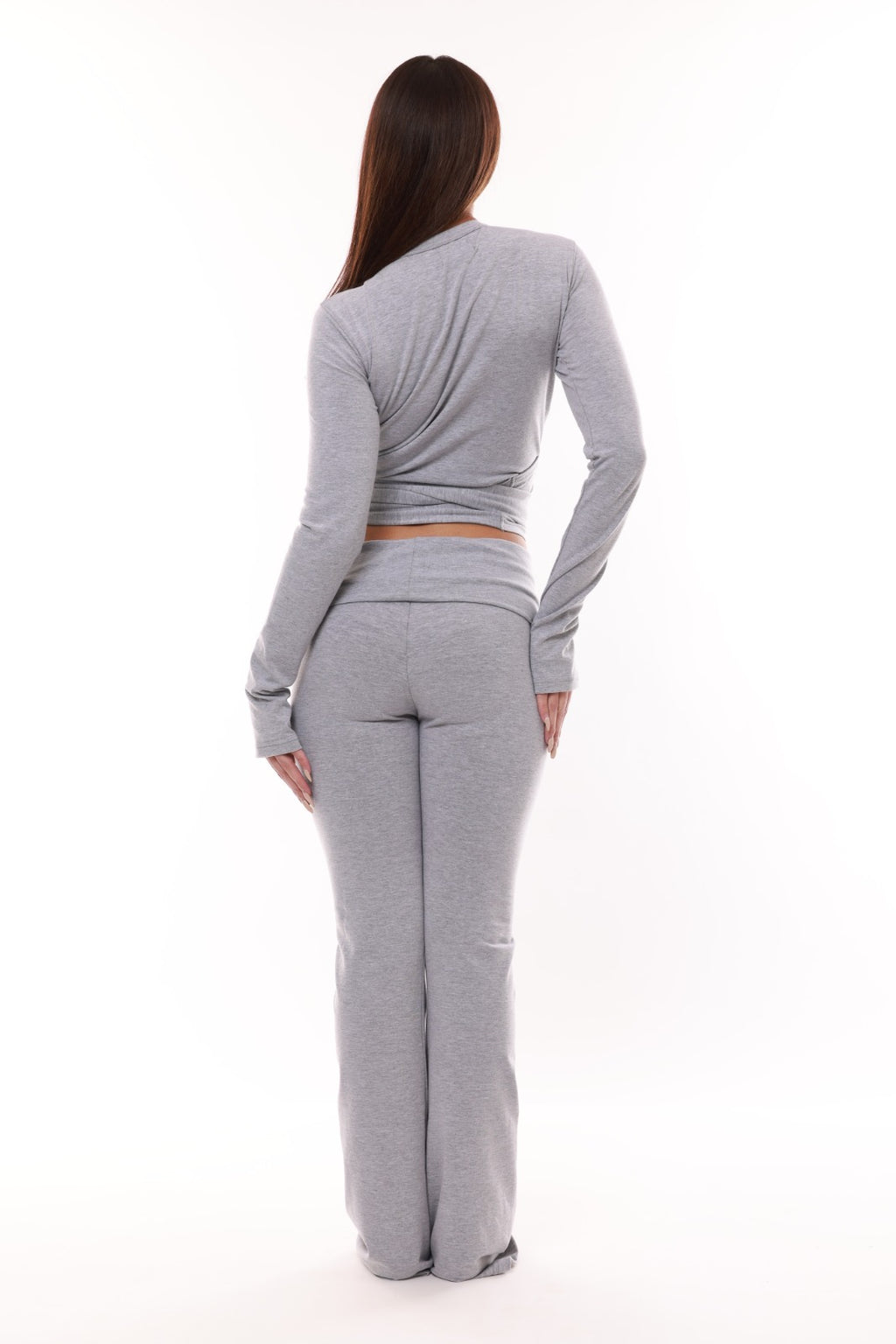 Filippa Ballet Wrap Blouse - Gris